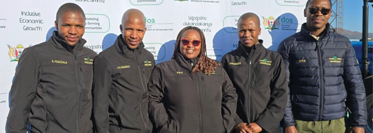Eastern Cape empowers young farmers with tractors