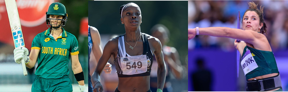 Laura Wolvaard, Prudence Sekgodiso and Jo-Ané van Dyk.