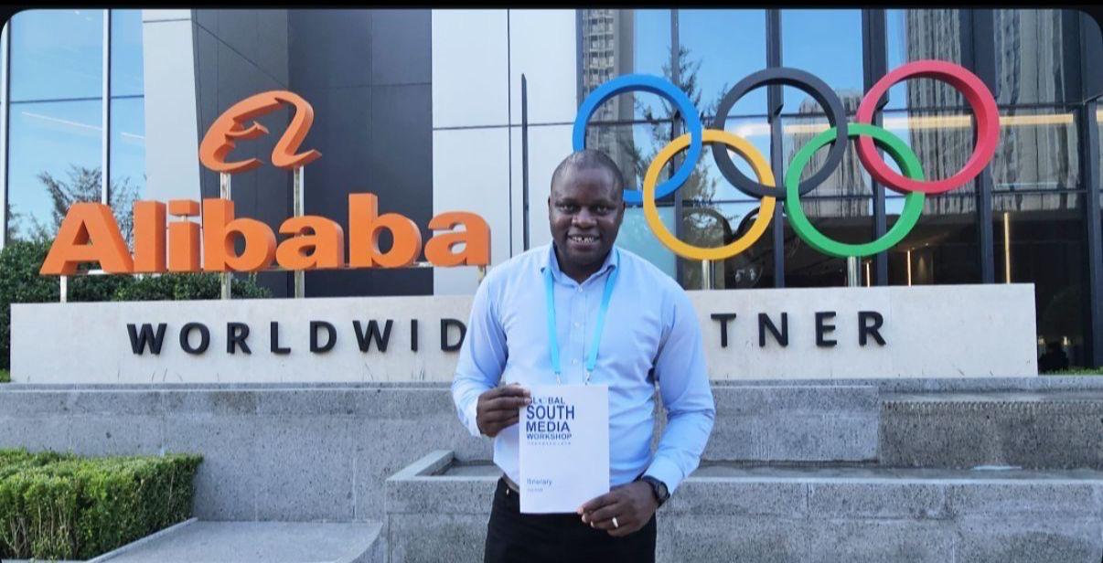 GCIS’s Themba Thobela recently visited Alibaba’s headquarters in the People’s Republic of China