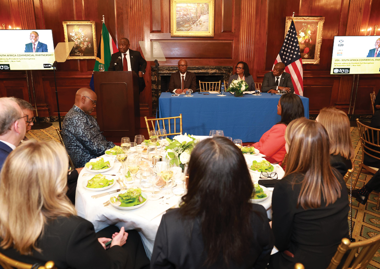 Business ties with the United States are strong and expanding