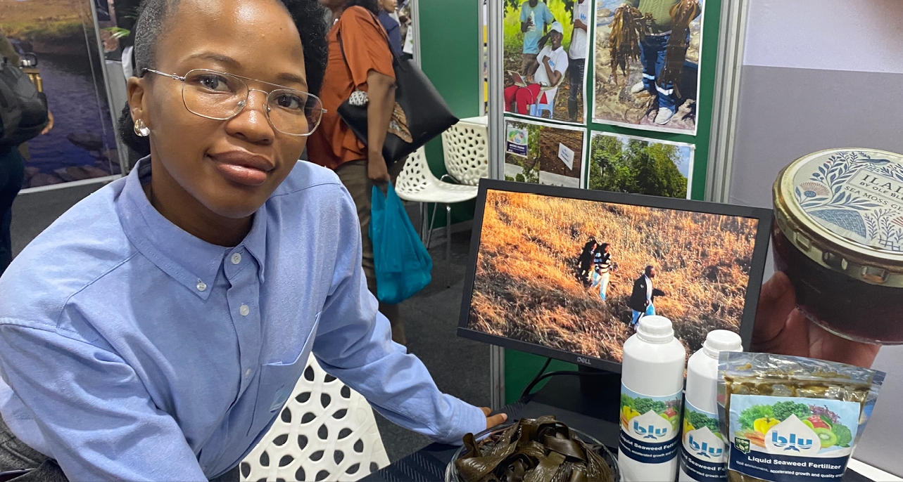Ole Blu Founder Anga Beyiya.