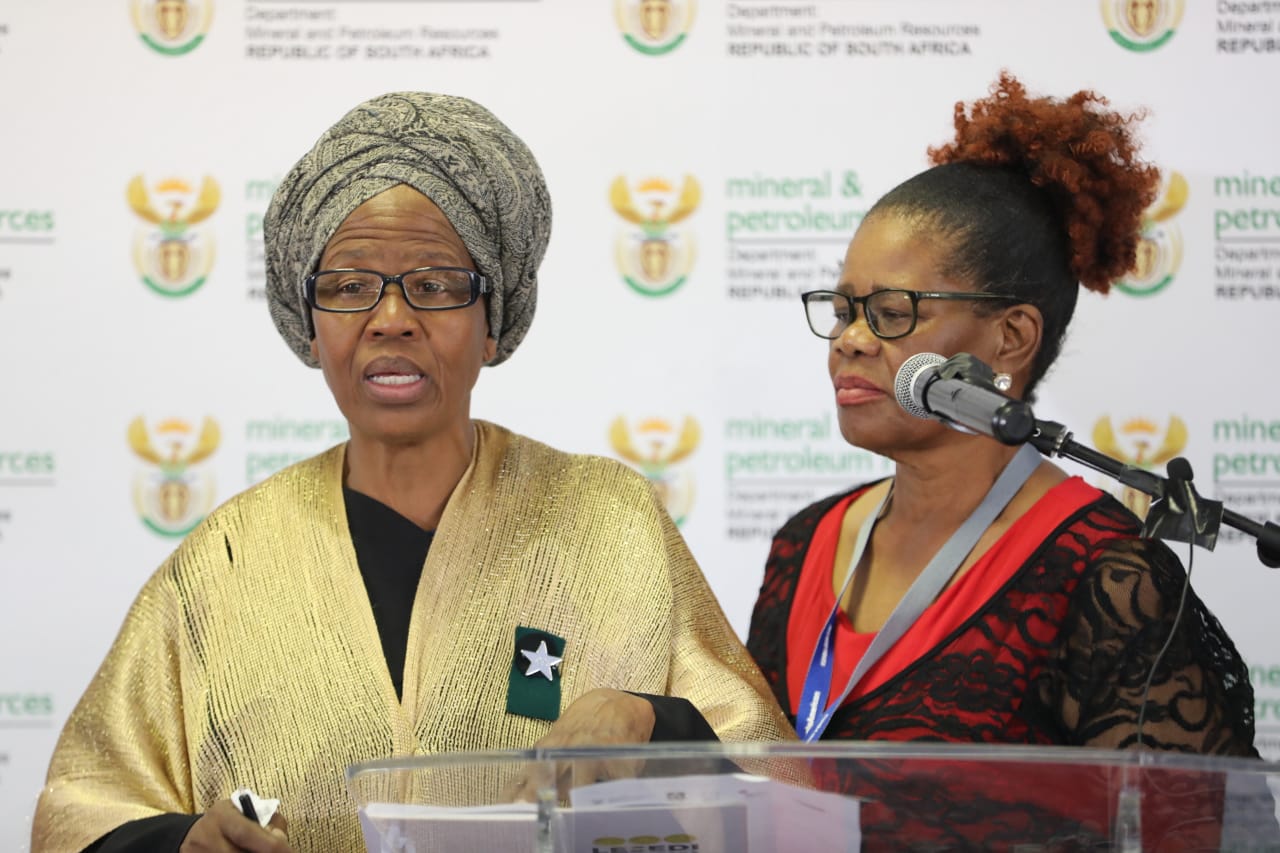 LCD centre manager Precious Seleke and board chairperson Ellen Seboko pledge ongoing commitment to ensure the centre reaches its full potential.
