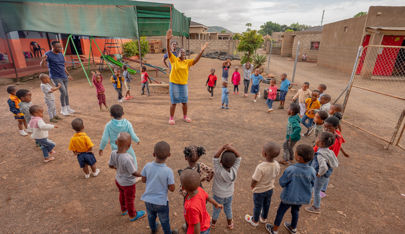 Lungile Precious Simelane is passionate about her Buhle Bemvelo ECD which is a hub for inspiring young minds.