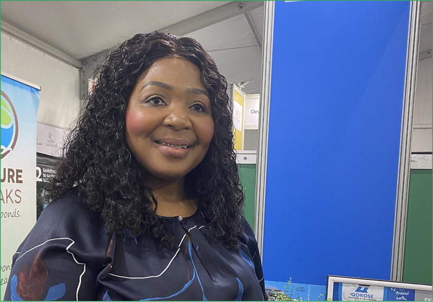 Qokose Shuttles and Transfers Director, Babalwa Qokose.