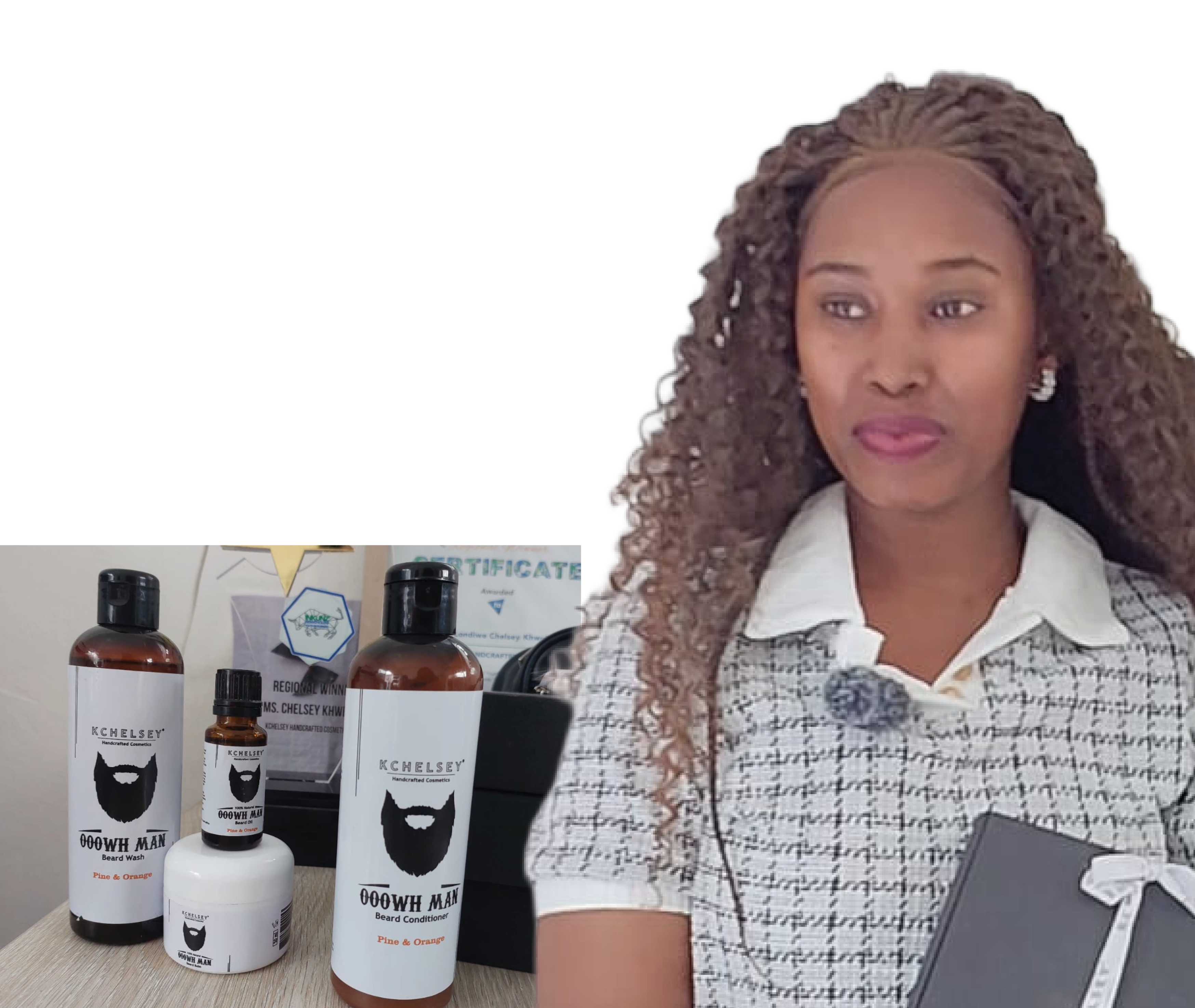 Chesley Khwela the owner of OOOWH MAN.