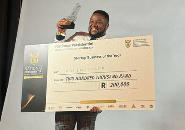 Thapelo Vincent Photolo's love for technology inspired him to start InterLab.