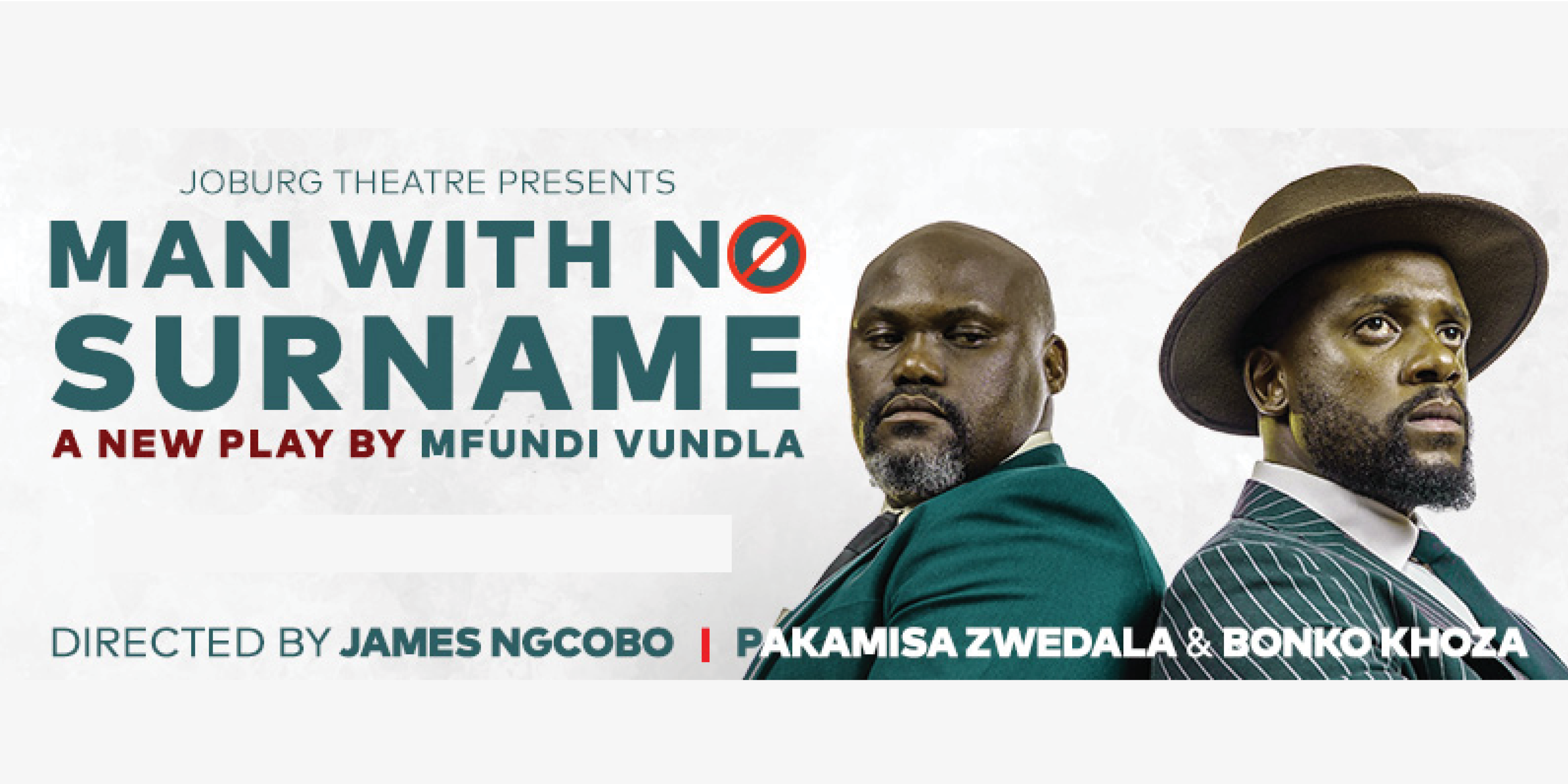 Man With No Surname to capture Joburg Theatre audiences