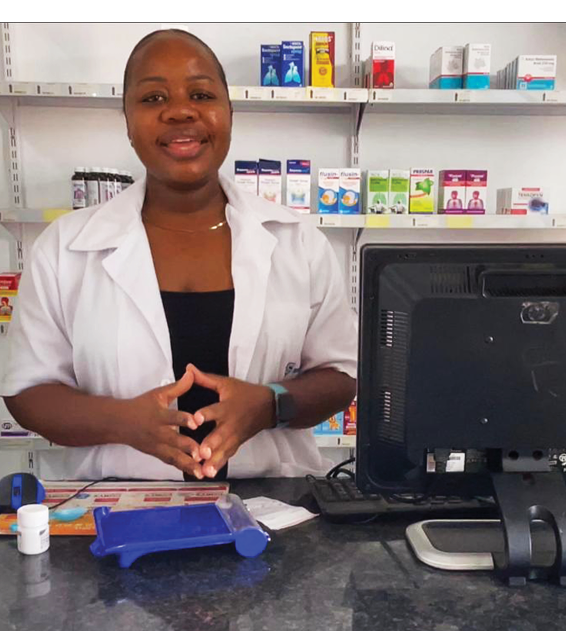 Daphney Ramatladi runs her pharmacy business with passion, placing the wellbeing of her community at the heart of everything she does.