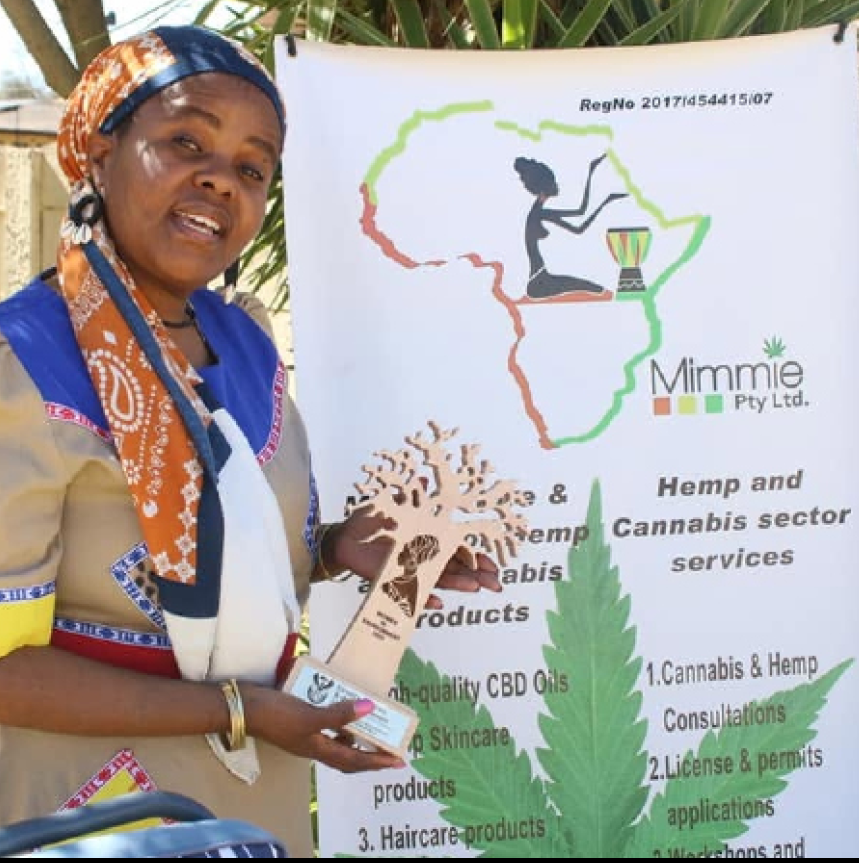 With government assistance, Moleboheng Semela is growing a cannabis business rooted in opportunity and innovation.
