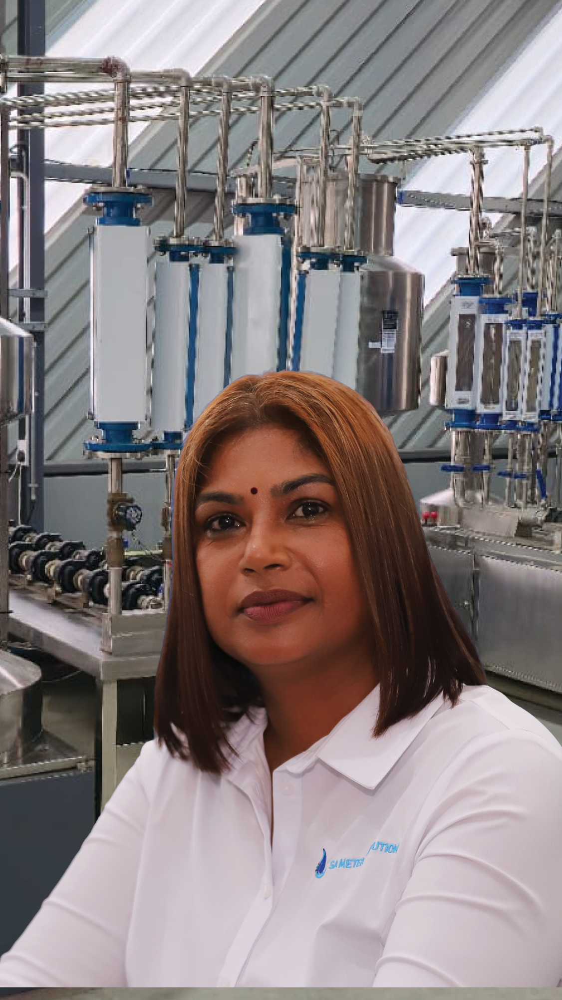 Elaine Muthusamy ngumnikati we-SA Metering Solutions futsi ukhonile kuvusa ibhizinisi yakhe gekusitwa yi-Sedfa