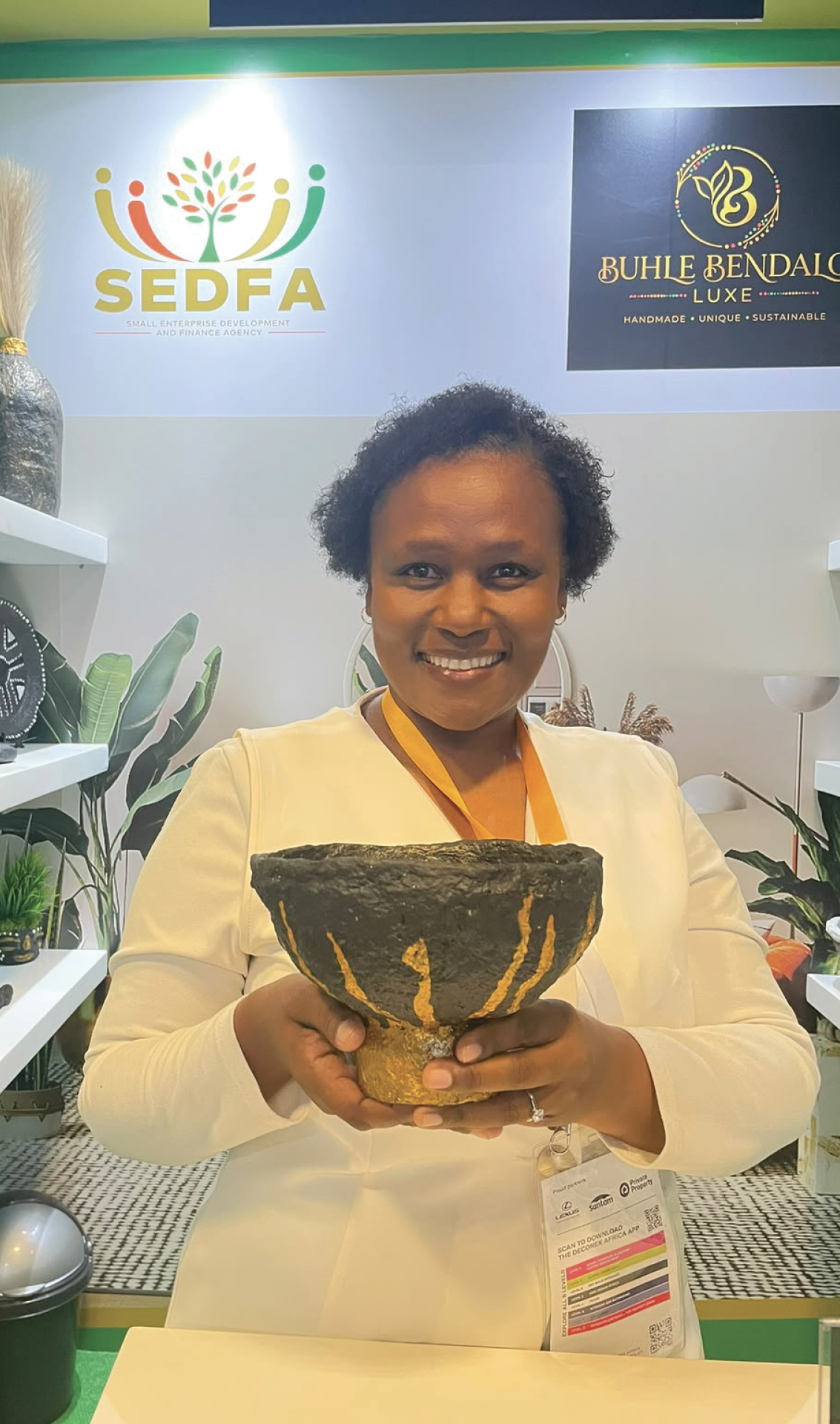 Siphokazi Ngcobo is building a sustainable home décor business in KwaZulu-Natal.