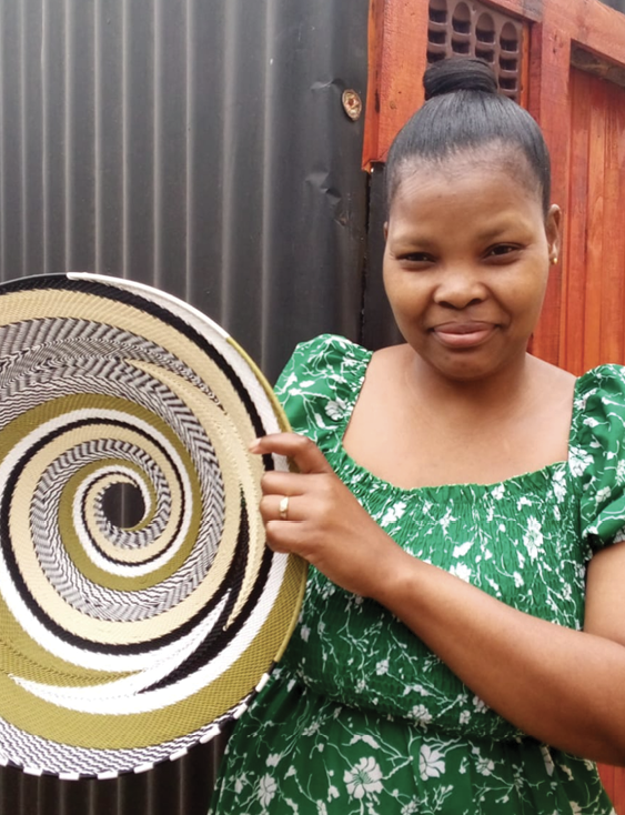 Zanele Nzimande uses heritage and culture to sustain her business, Asemahle Crafters