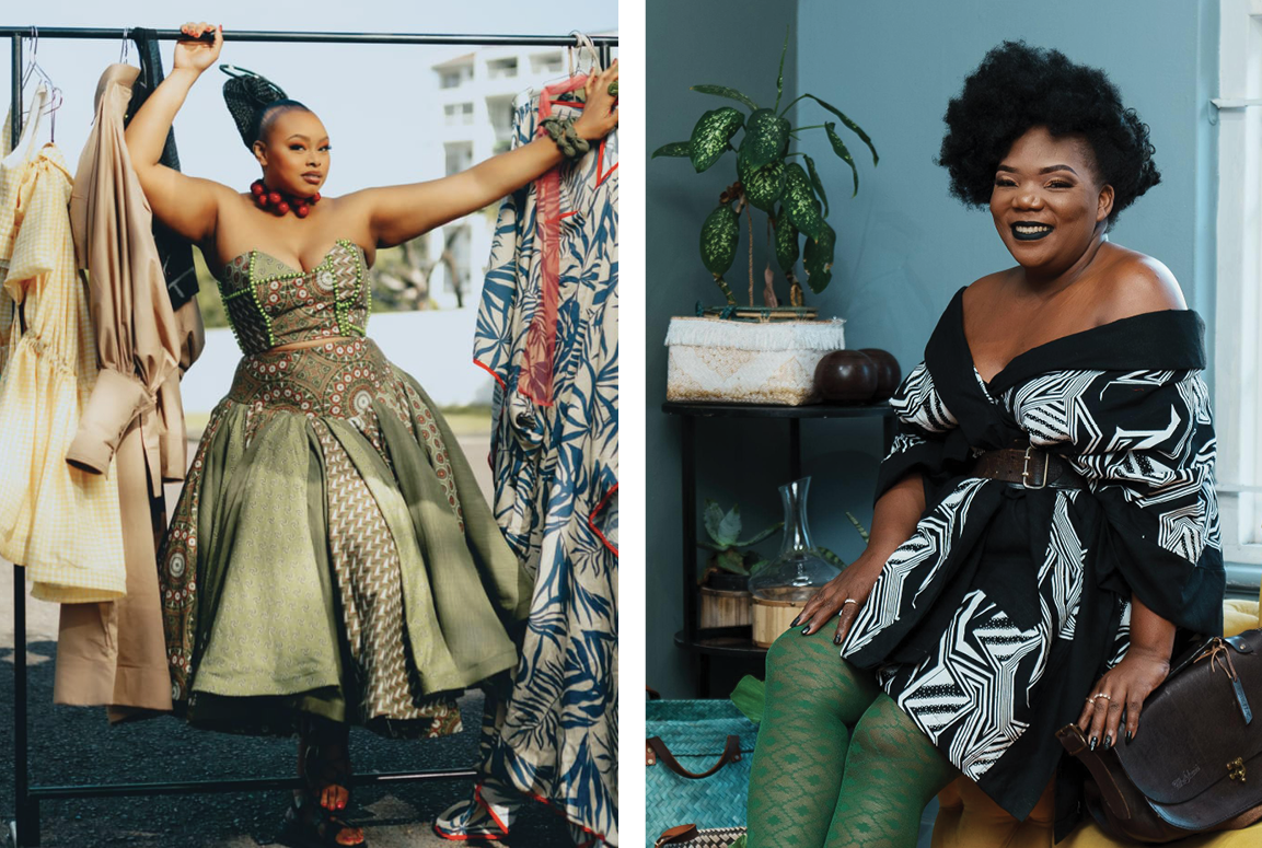 Kwenzi Nkomo uses fashion as a platform to celebrate African heritage, culture and identity through the designs of Indoni Fashion House