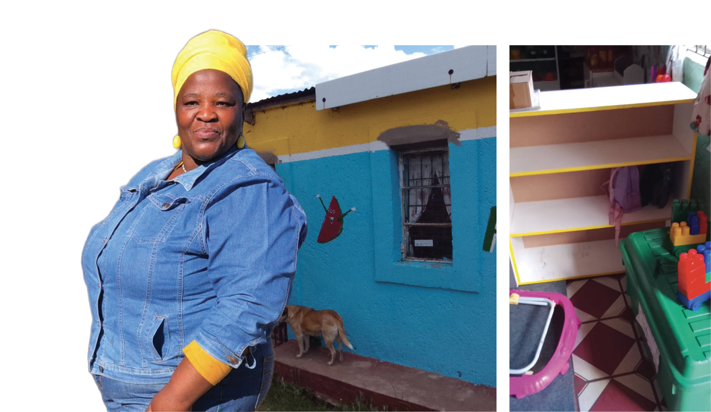Principal of Eyethu ECD centre, Nomsa Miso.