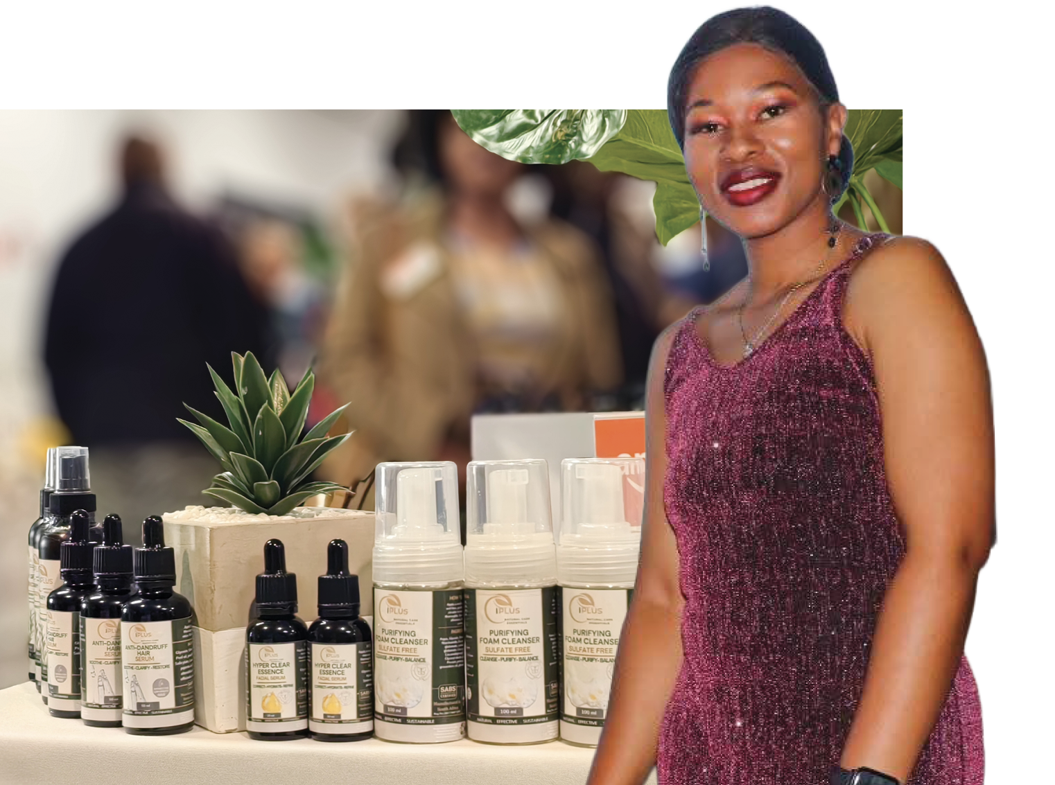 Zama Gege, the owner of I Plus ZG.
