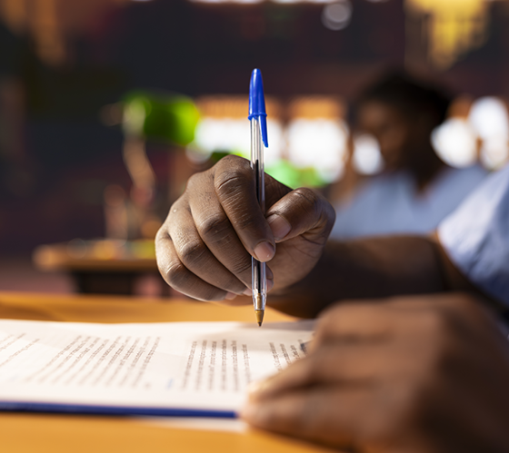 Managing exam stress