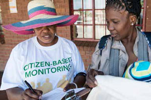 Through citizen-based monitoring government will be able to strengthen public accountability and improve service delivery.