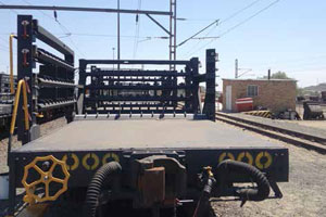 The Transnet Refurbishment Facility repairs old and run down wagons that are due to be scrapped.