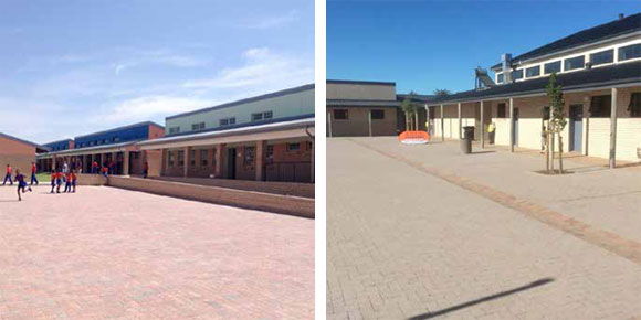 Government is building schools where learners can grow and teachers are inspired to teach. These schools will help to raise the bar and build on a better future.