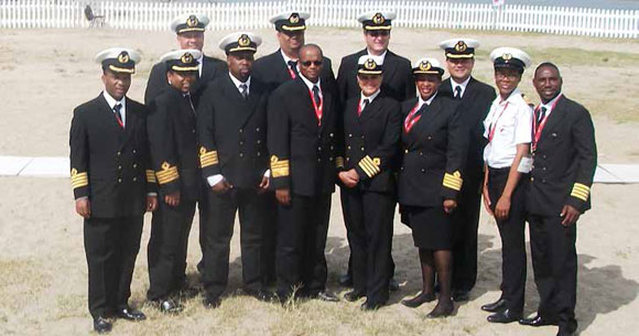 Some of the graduates from the Maritime School of Excellence who now have the necessary skills to prosper in the maritime industry.