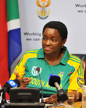 Social Development Minister Bathabile Dlamini