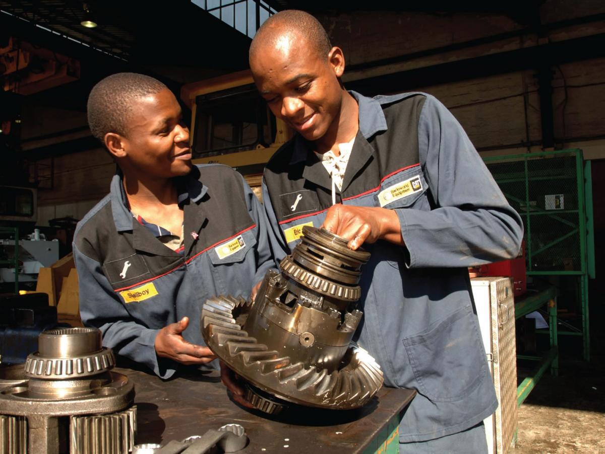 More South African youth are recieving artisan, engineering and technical skills training from state-owned companies.