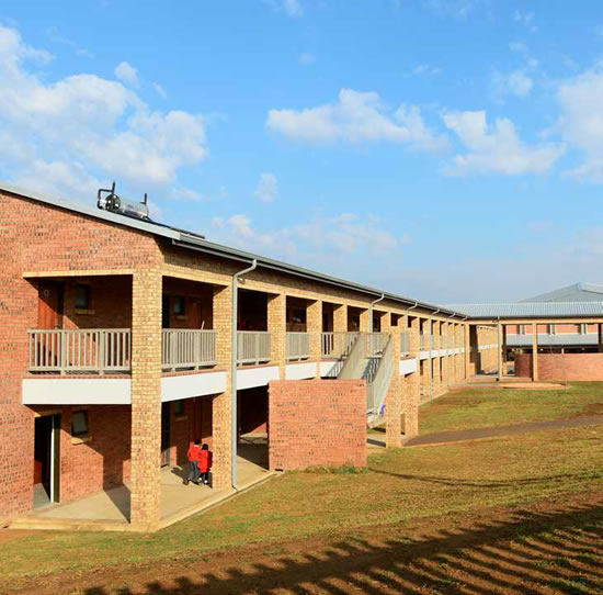 The state-of-the-art Makause Combined School which can accommodate up to 1 200 pupils is situated in Phola, Mpumalanga.