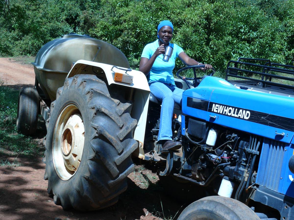 Dineo Mokhabuki's passion for farming has seen her grow in the agriculture industry.