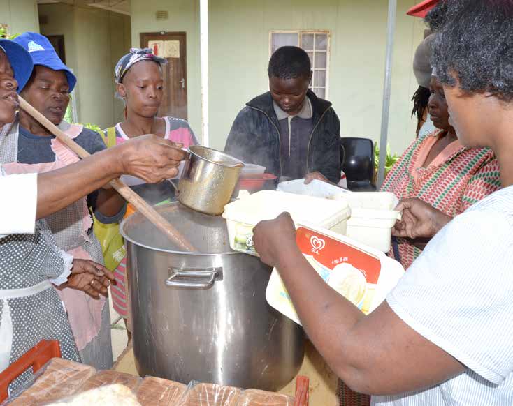 More than 20 000 people will benefit from the expansion of the eThekwini Municipality soup kitchen programme. The programme also provides an income to community members in the area.