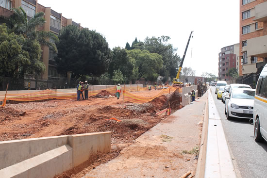 The City of Johannesburg is upgrading roads and bridges to make the roads accessible.