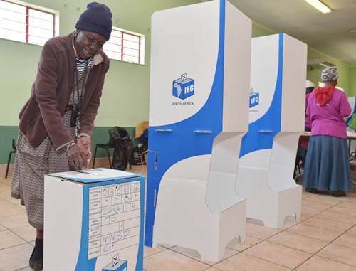 The efficiency of the Independent Electoral Commission ensured that South Africans could exercise their democratic right to vote.