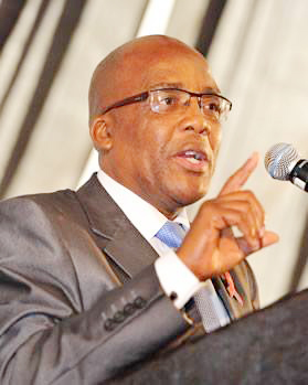 Health Minister Dr Aaron Motsoaledi.