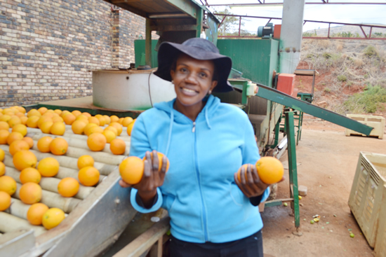 The sky is the limit for Eastern Cape farmer Philiswa Fadana.