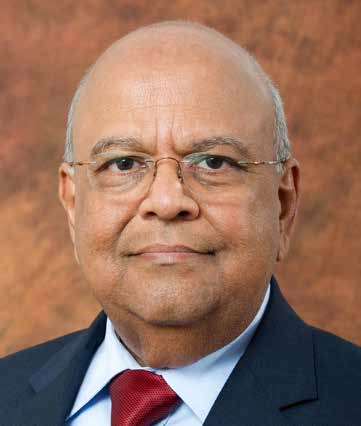 Minister Pravin Gordhan.