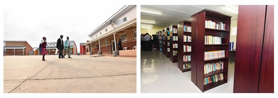 Learners across South Africa will enjoy have access to high quality education in state-of-the-art school infrastucture.