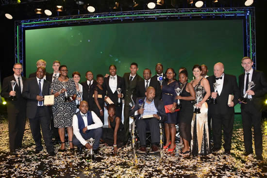 South Africa's sportsmen and women were awarded for their efforts at the South African Sports Awards
