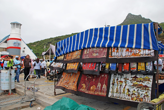 Some of the crafts displayed at the East London Craft Collection Store.