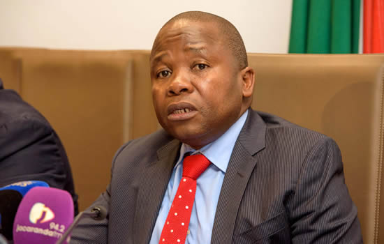 Minister Des van Rooyen.