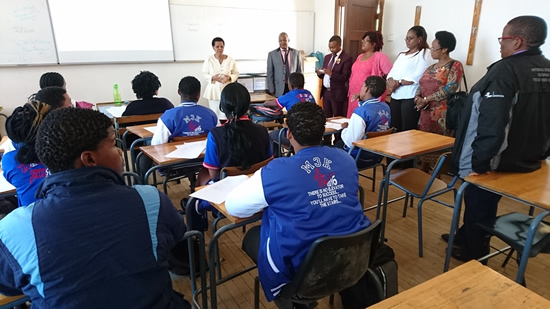 Learners gearing up to tackle their matric finals later this year.