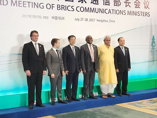 BRICS partners consider ICT as a key way to help grow the economies in all five countries. (Photo: Department of Telecommunications and Postal Services)