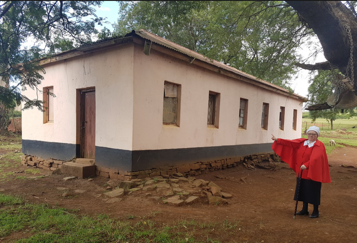 The class where Oliver Tambo did his standard six at Ludeke Methodist Church near Mbizana.