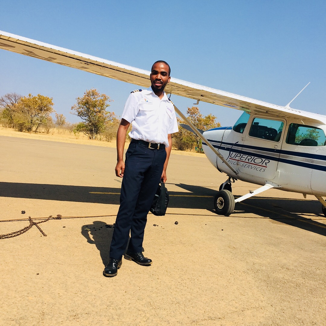 Nkululeko Sokweba, a young dreamer, flies across the skies with passion.