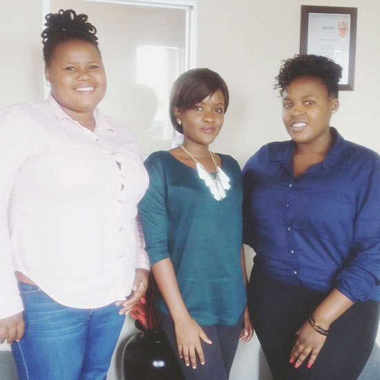 Khanyisile Mashiane, Philiswa Lawu and Veronica Molaudi established Armanda Business Accountants, a 100 percent female black-owned accounting firm.