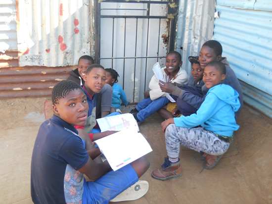 Thandolwethu Mbalo is determined to make a difference in his community.