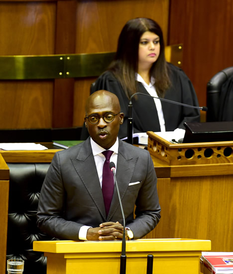 Finance Minister Malusi Gigaba is delivering his maiden 2018 Budget speech in the National Assembly.