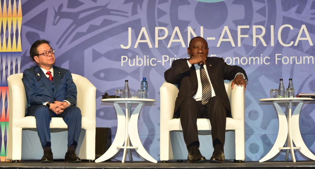 President Cyril Ramaphosa encouraged African countries to learn from Japan.