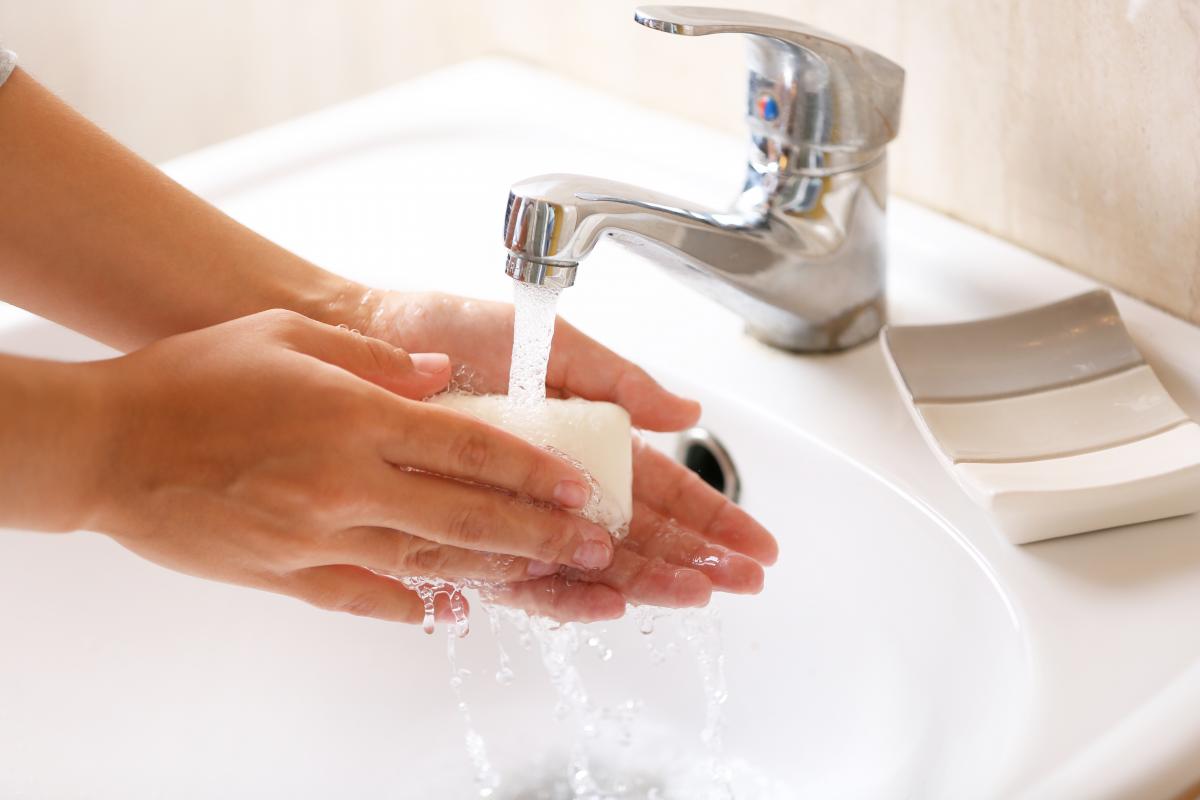 Washing your hands can protect you from diseases