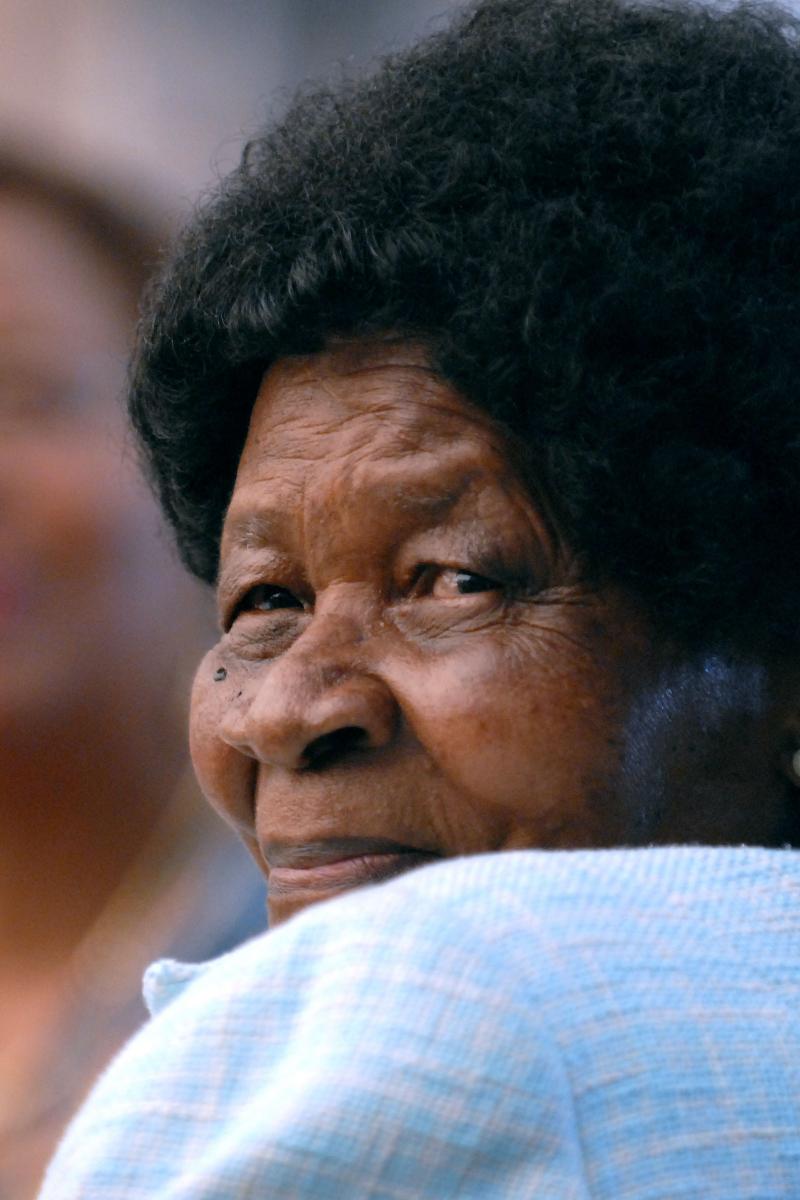 Albertina Sisulu represents strength and courage of South African women.