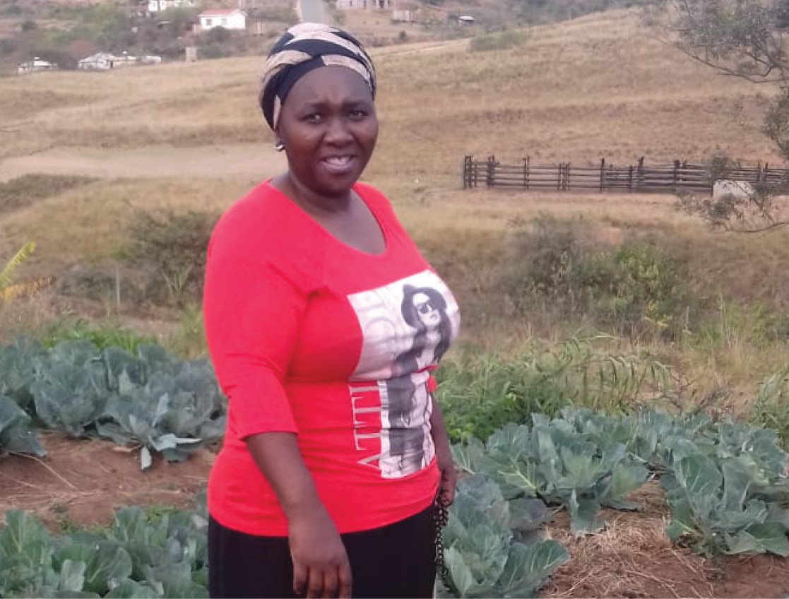 Lydia Hlophe is the heart of the community of KwaNyuswa in KwaZulu-Natal and she is doing her best to help others in her area.