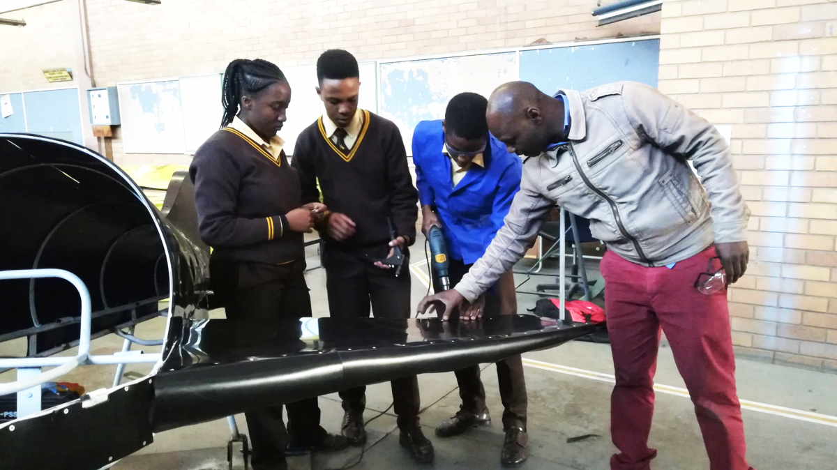 Rhodesfield aviation school is one of 29 schools of specialisation, which have been redesigned to address skills shortage to meet economic demands of the province.